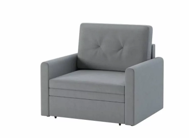 Кресло кровать Юнат  2  (МД) / GROUND  серый (АСМ-Э)