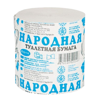 Туалетная бумага "Народная"