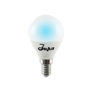 Лампа G45 Заря Эконом 10w E14 6000-6500К LED (УТР-1004609)