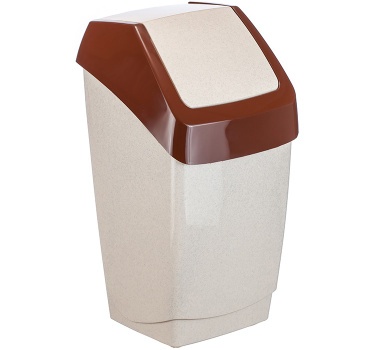 Контейнер для мусора ХАПС 25л (разн.цв) мод.М2472 (М-Пластика РФ)