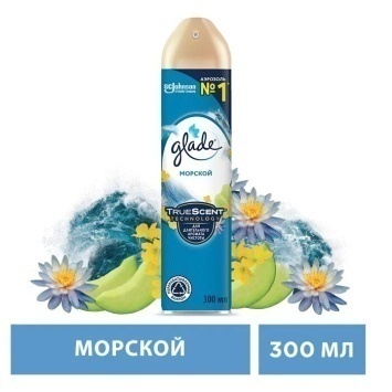 Glade Аэрозоль освеж.Д/возд "Морской" 300 мл