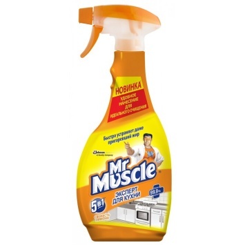 Mr. Muscle для кухни "Свежесть Лимона" 450 мл триггер (108288)