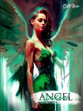 Gatto Rosso. Angel Sketchbook. Angel in Green