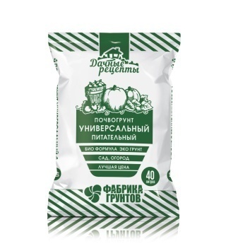 Дачные Рецепты Почвогрунт "Универсальный питательный" 40л