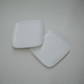 Тарелка 7,75 мод ZY1642-001-7.75 Porcelain Tableware (white) (ВИ)