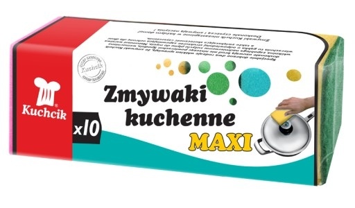 Губки Kuchcik MAXI, 10 шт. (Польша)