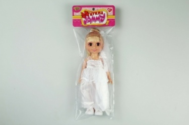 Кукла (25см) "Алла" в платье невесты (в пакете) (арт. M6558)