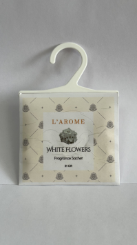 Аромат. саше для белья 21 гр. "Larome" White Flowers (Белые цветы)