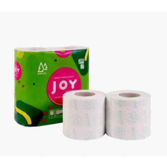 ТВ 402  Туалетная бумага "Joy"  100 % целлюлоза 4 р