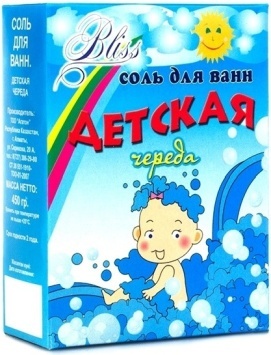 Соль для ванн детская "Bliss" 450г Череда