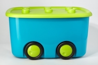 Ящик для игрушек МОБИ (разн.цв) М 2598 (М-Пластика РФ)