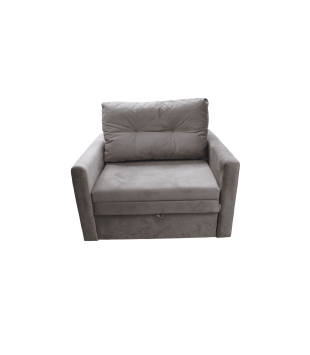Кресло кровать Юнат  2  (МД) / GROUND коричневый (АСМ-Э)