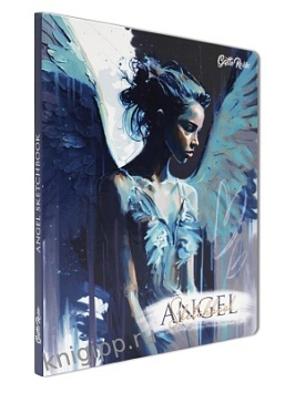 Gatto Rosso. Angel Sketchbook. Angel in Blue