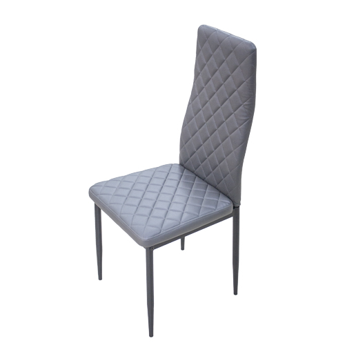 Комплект Marmarox стол + 6 стульев (DT-223/DC-216) серый мрамор/серый стул