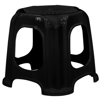 Табурет Ротанг м/п черн.