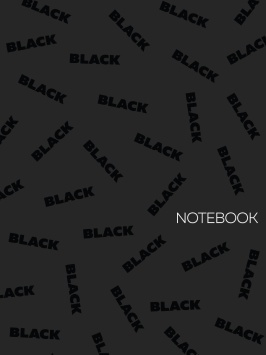 MyArt. БЛОКНОТ в линию Total Black. Black 4