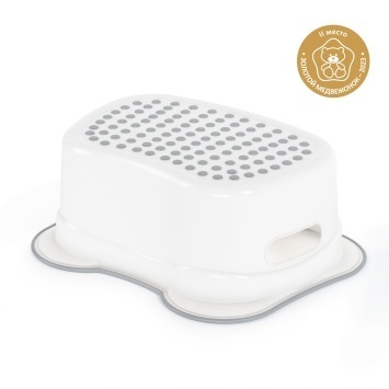 Табурет (тұғырық) сырғанамайтын (ақ) (РФ Балама) / Табурет (подставка) антискользящий (белый)