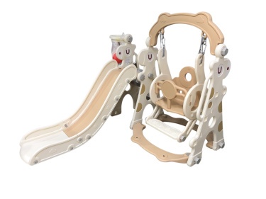 Горка+качели пластиковые домашние YYN-47 (ВИ)