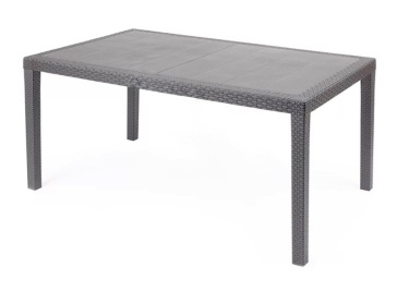 Стол Rattan 80*140 антрацид (Турция)
