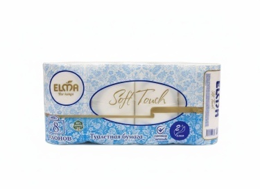Бумага туалет. 2-х сл. 8шт Retro Soft мод 105 Elma (Узб)
