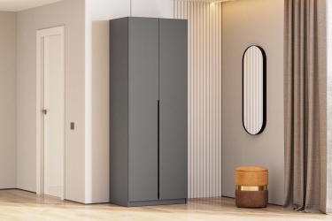 Шкаф ШК 5 (800) (Серия 2) Графит серый