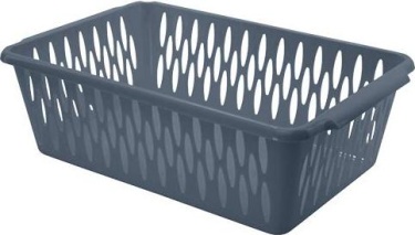 Корзинка для хранения Keeplex Light M 30х19,5х9,5см космический серый