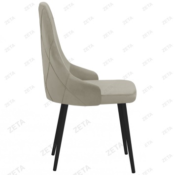 Стул Гамбург (спинка пласт.) цв.каркас гоб.stock (только Bingo/Raund) бежевый