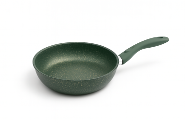 Сковорода 240мм с ручкой. АП линия "Trendy style" (malachite) 240tsml