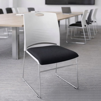 Стул мод JHOS-L-12 черн. (ВИ)