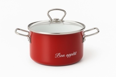 Кастрюля эмал цил 4,0л Bon Appetit виш 8SD205S