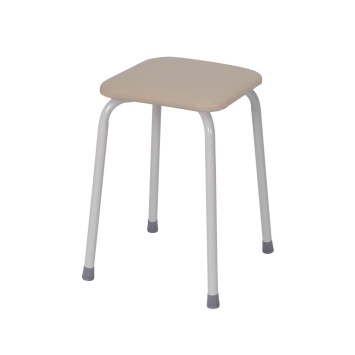 Табурет квадратный "Пенёк крепкий" 224, цвет сиденья ваниль