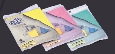 Салфетки чистящ. 3шт универсал. мод 600 с точечным узором Elma (Узб)