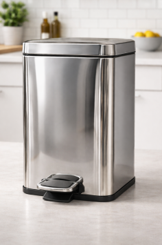 Ведро мусорное 6 л из нержавейки LB-TS6L-A (ВИ)