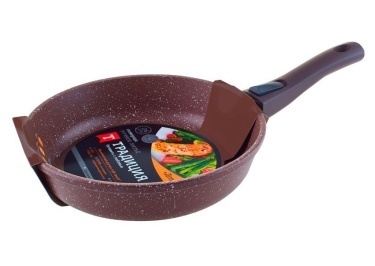 Сковорода а/пр литая 26см Доломит ТМ Традиция (Пилот МС)