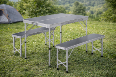 Комплект мебели: стол+2 скамьи мод DC-T009 (ВИ)