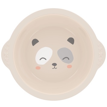 Тарелка детская "Лапочка" антискользящая (уп.16) (Альтернатива РФ)