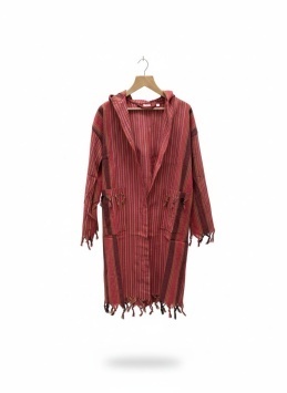 ТОНКИЙ ХАЛАТ В ПОЛОСКУ (ТУРЦИЯ)