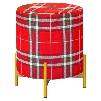 Пуфик Риос d40 цв.каркас кзам PU/ гоб.stock