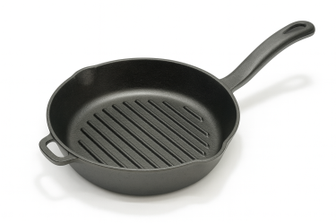 Сковорода-гриль чугунная 24см лит/руч ТМ Гардарика