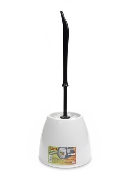 Ерш туалетный Турция + подставка м/п "Лотос"бел