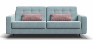 BOSS City диван SE (MONOLIT Серый, MONOLIT Aqua)