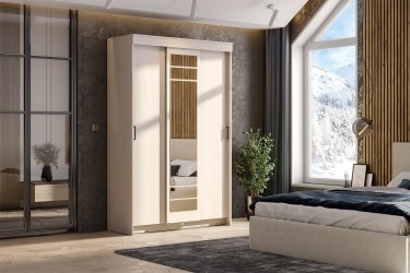 Шкаф-купе ШКП 7 Шаған Анкор ашық / Шкаф-купе ШКП 7 Ясень Анкор светлый р:1300х480х2000