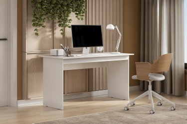 Стол компьютерный КУЛ-103 (СТК 24) Белый