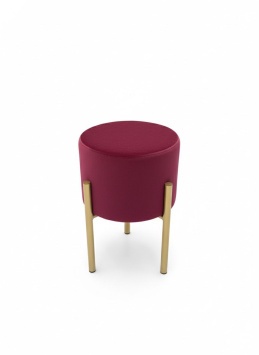 Пуфик Белес Средний d30 цв.Золото кзам PU/ гоб.stock