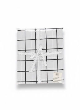 НАБОР ПОСТЕЛЬНОГО БЕЛЬЯ НА РЕЗИНКЕ ДВУХСПАЛЬНЫЙ (ТУРЦИЯ)