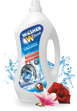 Гель для стирки "Washer-W" 2000 мл, Classic