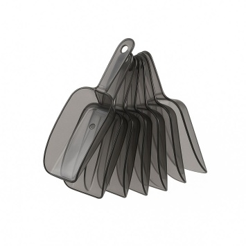 ЛОЖКА ПЛАСТИКОВАЯ TIMEX ДЛЯ СПЕЦИЙ ПРОЗРАЧНАЯ 12ШТ TİM 161 (ТУРЦИЯ)