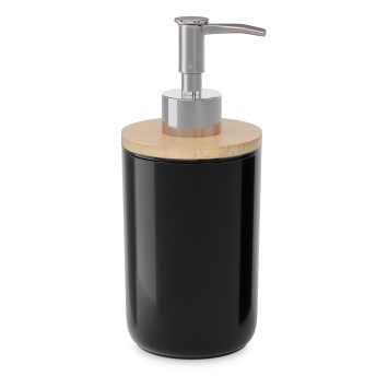 Дозатор для жидкого мыла "Бамбук" (черный) (уп.20) (Альтернатива РФ) (Альтернатива РФ)
