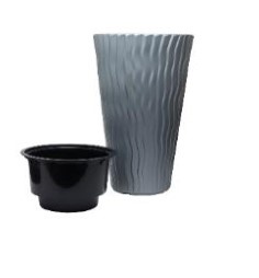 Горшок для цветов Выдувной  Сахро 20 л (Уз)