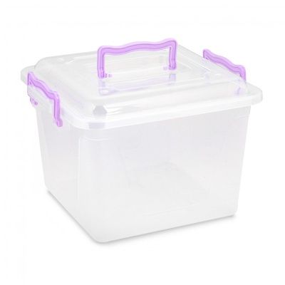 Контейнер 8,5л квадратный (с ручками) (Альтернатива РФ)